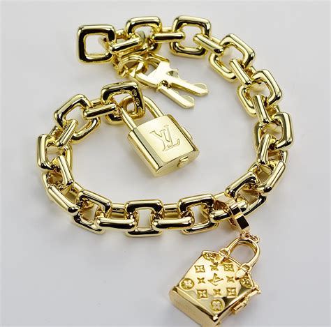 are lv bracelet real gold|female Lv gold bracelet.